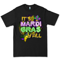 Black its mardi gras yall Premium Tee - CowGirlArtShop