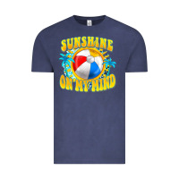 Vintage Denim Sunshine on my mind Vintage Tee - FaDigitalArtStudio