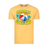Vintage Mustard Sunshine on my mind Vintage Tee - FaDigitalArtStudio