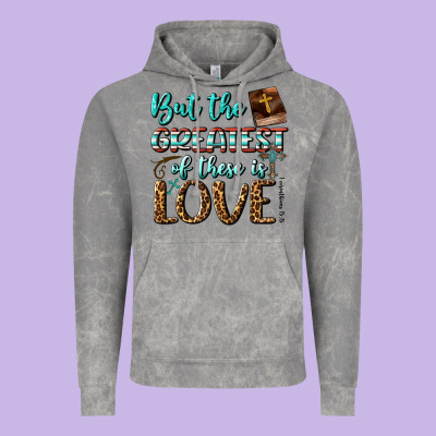 But The Greatest Of These Is Love Vintage Hoodie Designed By Bundleandbundleshop