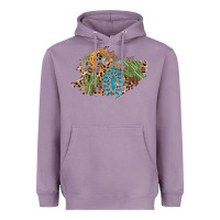 Lavender horseshoe leopard gemstone cactus patch Heavyweight Hoodie - AdoDesignShop