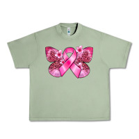 Oil Green Cancer butterfly Urban Heavy Tee - FaDigitalArtStudio
