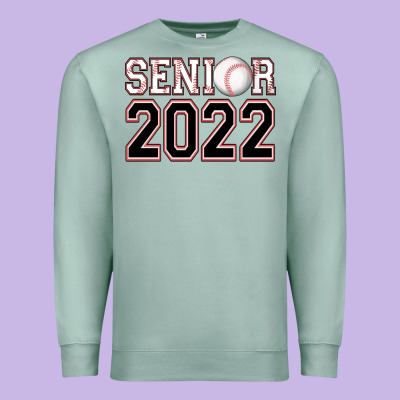 Senior Baseball Premium Sweatshirt Designed By Adodesignshop