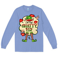 Colony Blue im the chatty elf Long Sleeve Tee - FaDigitalArtStudio
