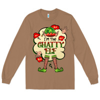 Toasted Coconut im the chatty elf Long Sleeve Tee - FaDigitalArtStudio