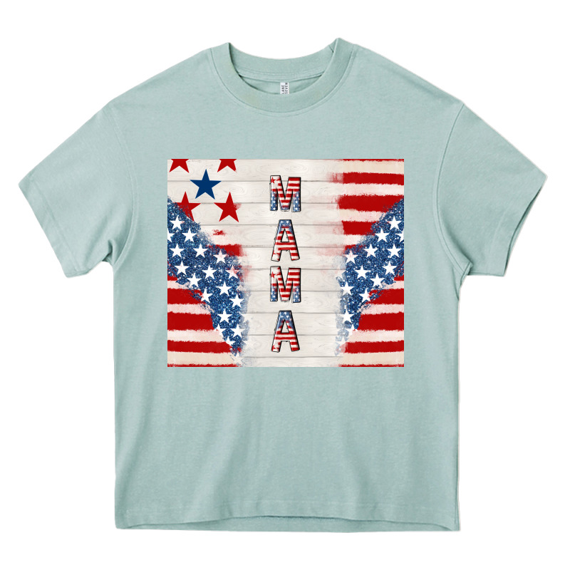 Mama Usa Heavy Core Tee by TumblerDesignByShophia | Teevron