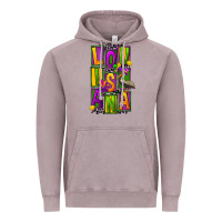 Vintage Zinc mardi gras louisiana Vintage Hoodie - FaDigitalArtStudio