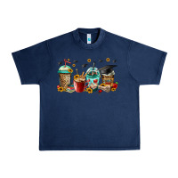 Navy senior 2023 graduation coffee Urban Heavy Tee - Jasminsmagicworld