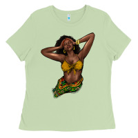 Matcha Black woman Ladies Tee - HowdyJamesFarm