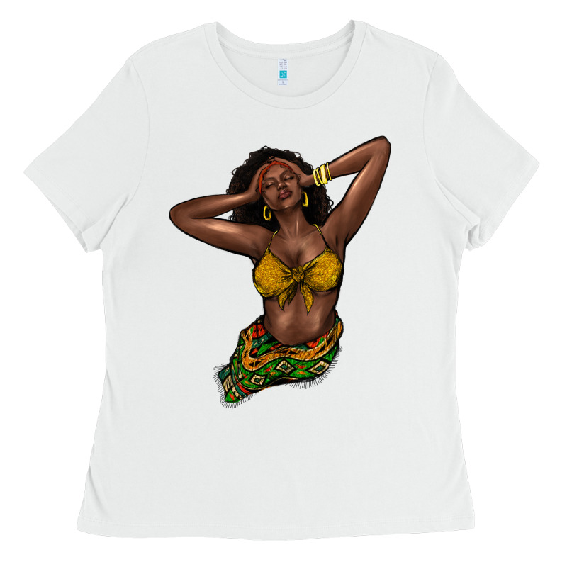 Black Woman Ladies Tee by HowdyJamesFarm | Teevron