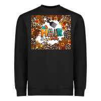 Black hair tech Heavyweight Sweatshirt - AdoDesignShop