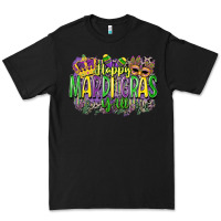 Black happy mardi gras yall Premium Tee - CowGirlArtShop