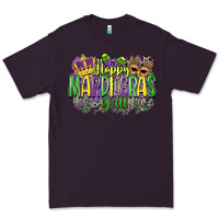 Plum happy mardi gras yall Premium Tee - CowGirlArtShop