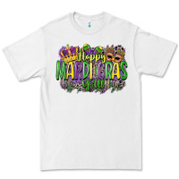 White happy mardi gras yall Premium Tee - CowGirlArtShop