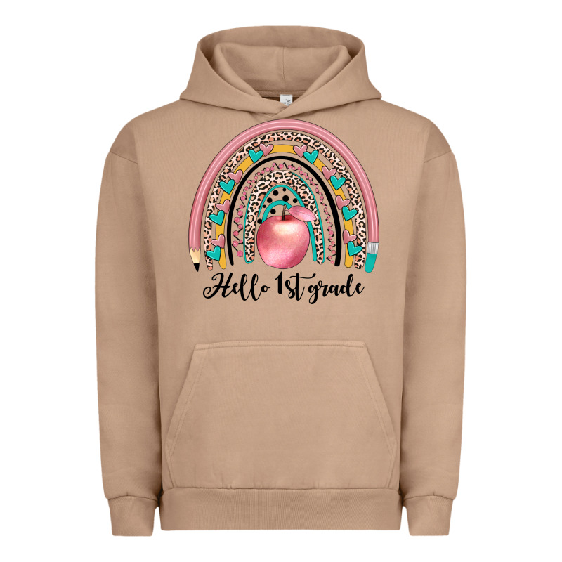 Hello 1 St Grade Urban Hoodie by JahusDesignShop | Teevron