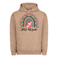 Pigment Burro hello 1 st grade Urban Hoodie - JahusDesignShop