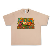 Burro Happy Thanksgiving Urban Heavy Tee - FaDigitalArtStudio
