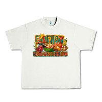 Pistachio Happy Thanksgiving Urban Heavy Tee - FaDigitalArtStudio