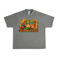 Tornado Happy Thanksgiving Urban Heavy Tee - FaDigitalArtStudio