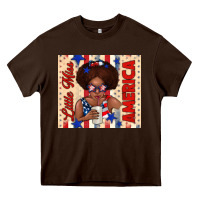 Little Miss America Heavy Core Tee | Teevron
