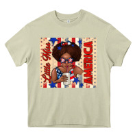 Mossy little miss america Heavy Core Tee - TumblerDesignByShophia