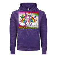 Cloud Purple LGBTQ Dabbbing Unicorn And Rainbow Tumbler Vintage Hoodie - BundleAndBundleShop