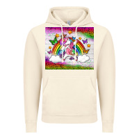 Vintage Artic LGBTQ Dabbbing Unicorn And Rainbow Tumbler Vintage Hoodie - BundleAndBundleShop