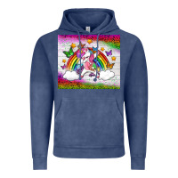 Vintage Denim LGBTQ Dabbbing Unicorn And Rainbow Tumbler Vintage Hoodie - BundleAndBundleShop