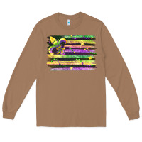 Toasted Coconut mardi gras Long Sleeve Tee - FaDigitalArtStudio