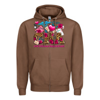 Chestnut valentines day cna certified nursing assistant Zipper Hoodie - AdoDesignShop