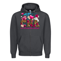 Smoke valentines day cna certified nursing assistant Zipper Hoodie - AdoDesignShop