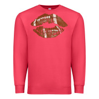 Cardinal football lips Premium Sweatshirt - AdoDesignShop