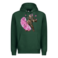 Sports Green Baby Gorilla With Tutu Premium Hoodie - LillyAllenDesigns
