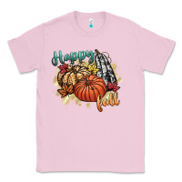 Bubblegum Pink happy fall Classic Tee - CowGirlArtShop