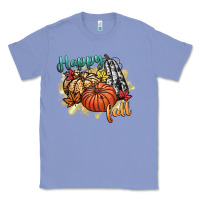 Colony Blue happy fall Classic Tee - CowGirlArtShop