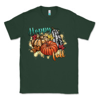 Sports Green happy fall Classic Tee - CowGirlArtShop