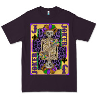 Plum joker mardi gras skeleton Premium Tee - CowGirlArtShop