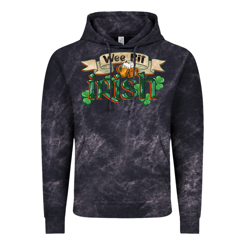 Wee Bit Irish St Patrick's Day Vintage Hoodie by FaDigitalArtStudio | Teevron