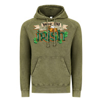 Vintage Olive wee bit irish st patrick's day Vintage Hoodie - FaDigitalArtStudio