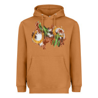 Meerkat horseshoe cowhide cactus patch Heavyweight Hoodie - AdoDesignShop