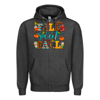 Charcoal Heather fall sweet fall Zipper Hoodie - AdoDesignShop