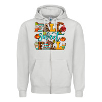 Dove Grey fall sweet fall Zipper Hoodie - AdoDesignShop