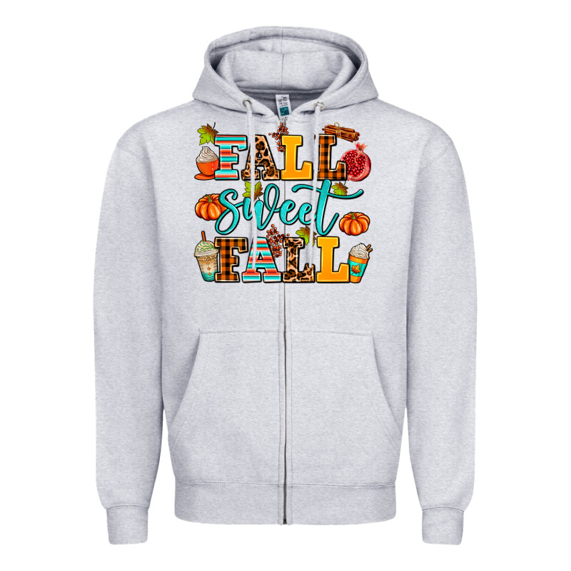 Fall Sweet Fall Zipper Hoodie by AdoDesignShop | Teevron