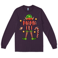 Plum mama elf Long Sleeve Tee - FaDigitalArtStudio