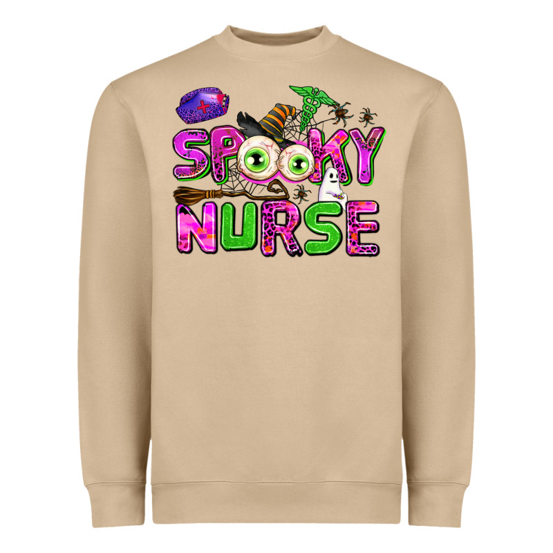 Spooky Nurse Heavyweight Sweatshirt by AdoDesignShop | Teevron