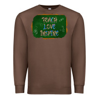 Chestnut teach love inspire chalkboard Premium Sweatshirt - AdoDesignShop