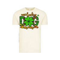 Vintage Arctic One lucky dog mom St. Patrick's Vintage Tee - OliviaCreatesArt