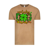 Vintage Camel One lucky dog mom St. Patrick's Vintage Tee - OliviaCreatesArt