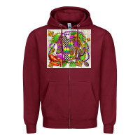 Burgundy mississippi Zipper Hoodie - AdoDesignShop
