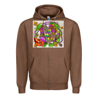 Chestnut mississippi Zipper Hoodie - AdoDesignShop